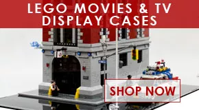 Lego Movies & TV Acryl Vitrinen