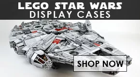 Lego Star Wars Acryl Vitrinen