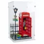 Preview: 21347 Rote Londoner Telefonzelle - Acryl Vitrine Lego