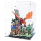 Preview: 21348 Dungeons & Dragons: Die Sage vom Roten Drachen - Acryl Vitrine Lego