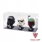 Preview: Lego 75274, 75276, 75277, Stormtrooper, Boba Fett, Tie Fighter Acryl Vitrine