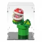 Preview: 71426 Super Mario Piranha-Pflanze - Acryl Vitrine Lego