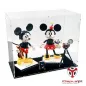 Preview: Lego 43179 Mickey Mouse & Minnie Mouse - Acryl Vitrine