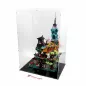Preview: Lego 71741 NINJAGO City Gardens - Acryl Vitrine