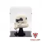 Preview: 75274 + 75276 + 75277 + 75304 + 75305 + 75327 + 75328 + 75343 Star Wars Helme - Acryl Vitrine Lego