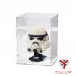 Preview: 75274 + 75276 + 75277 + 75304 + 75305 + 75327 + 75328 + 75343 Star Wars Helme - Acryl Vitrine Lego