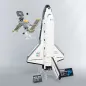 Preview: 10283 Acrylständer für Lego Nasa Space Shuttle Discovery