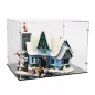 Preview: 10293 Besuch des Weihnachtsmanns - Acryl Vitrine Lego