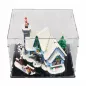 Preview: 10293 Besuch des Weihnachtsmanns - Acryl Vitrine Lego