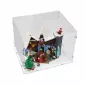 Preview: 10293 Besuch des Weihnachtsmanns - Acryl Vitrine Lego