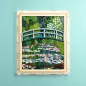 Preview: 31220 Claude Monet Bridge over a Pond of Water Lilies - Wall Mounted Display Case