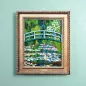 Preview: 31220 Claude Monet Bridge over a Pond of Water Lilies - Wall Mounted Display Case (Special Edition)