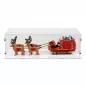 Preview: 40499 Schlitten des Weihnachtsmanns - Acryl Vitrine Lego