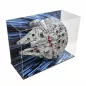 Preview: Lego 75192 UCS Millennium Falcon (On Stand) Display Case - Vinyl Background