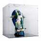 Preview: 75409 UCS Jango Fett's Firespray-Class Starship - Display Case