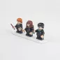Preview: Display Plate for 3 LEGO Minifigures (Pack of 5)