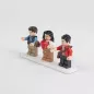 Preview: Display Plate for 3 LEGO Minifigures (Pack of 5)