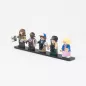 Preview: Displayständer für 5 LEGO Minifiguren (5er Pack)