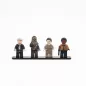 Preview: Displayständer für 4 LEGO Minifiguren (5er Pack)