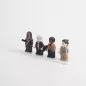 Preview: Displayständer für 4 LEGO Minifiguren (5er Pack)