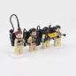 Preview: Displayständer für 4 LEGO Minifiguren (5er Pack)