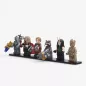 Preview: Displayständer für 6 LEGO Minifiguren (5er Pack)