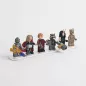 Preview: Display Plate for 6 LEGO Minifigures (Pack of 5)