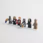 Preview: Displayständer für 6 LEGO Minifiguren (5er Pack)