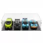 Preview: 4x Lego Speed Champions (XL) - Acryl Vitrine Lego