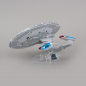 Preview: 2in1 Display Stand for LEGO 10356 Star Trek U.S.S. Enterprise NCC-1701-D