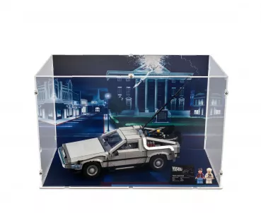 10300 DeLorean Back to the Future Time Machine (Large) Display Case