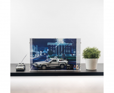 Preview: 10300 DeLorean Back to the Future Time Machine (Large) Display Case