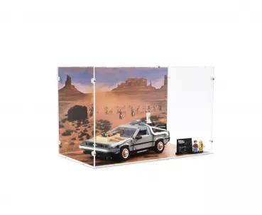 10300 DeLorean die Zeitmaschine aus Zurück in die Zukunft - Acryl Vitrine (groß)