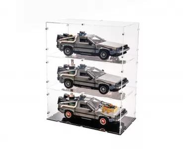 10300 DeLorean Back to the Future Time Machine (Small) Display Case