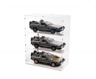 10300 DeLorean Back to the Future Time Machine (Small) Display Case