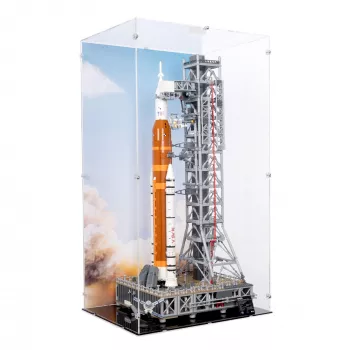 10341 NASA Artemis Startrampe - Acryl Vitrine Lego