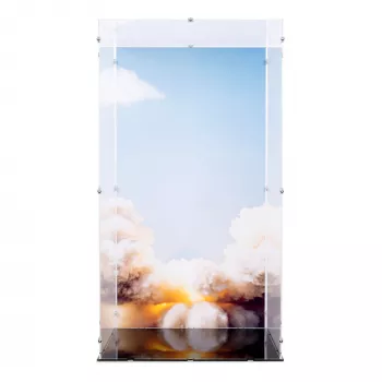 10341 NASA Artemis Startrampe - Acryl Vitrine Lego