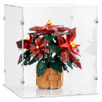 10370 Weihnachtsstern - Acryl Vitrine Lego