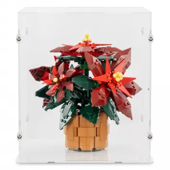 10370 Weihnachtsstern - Acryl Vitrine Lego