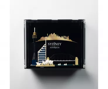 21032 Sydney - Acryl Wand Vitrine
