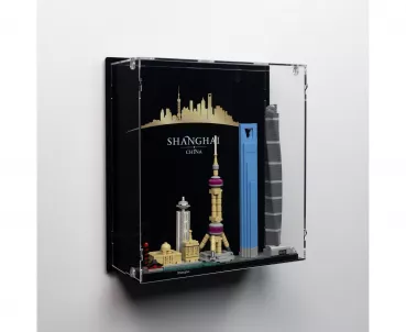 21039 Shanghai Wall Mounted Display Case