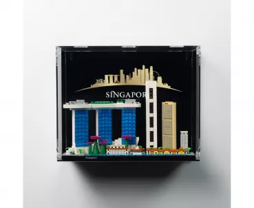 21057 Singapur - Acryl Wand Vitrine