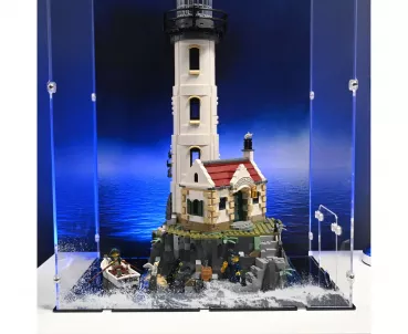 21335 Motorisierter Leuchtturm - Acryl Vitrine Lego