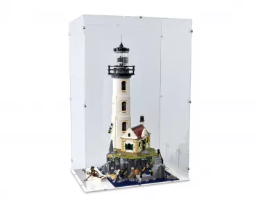 21335 Motorisierter Leuchtturm - Acryl Vitrine Lego