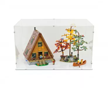 21338 A-Frame Cabin Display Case