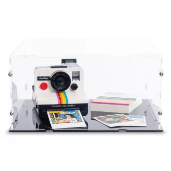 21345 Polaroid OneStep SX-70 Sofortbildkamera - Acryl Vitrine Lego