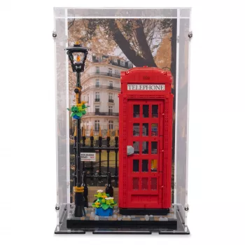 21347 Red London Telephone Box Display Case