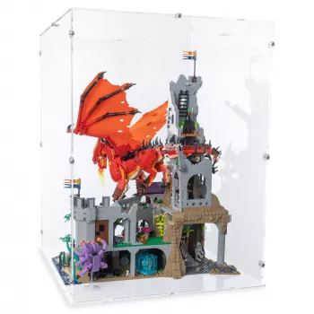 21348 Dungeons & Dragons: Die Sage vom Roten Drachen - Acryl Vitrine Lego