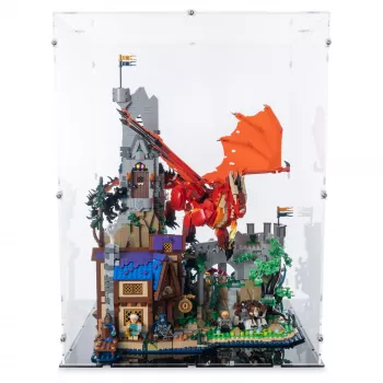 21348 Dungeons & Dragons: Die Sage vom Roten Drachen - Acryl Vitrine Lego