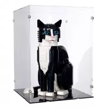 21349 Tuxedo Cat Display Case